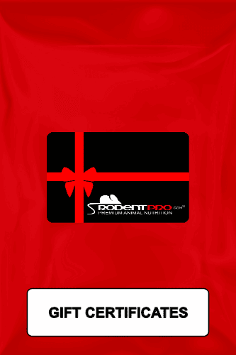 Black icon of a wrapped gift on a red background with text that reads gift certificates.