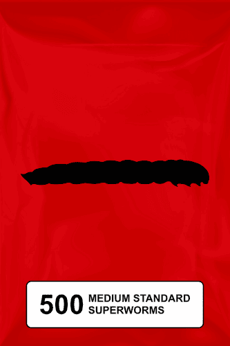 A black silhouette of a superworm on a red background.  - Thumbnail 1