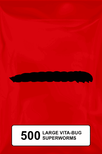 A black silhouette of a superworm on a red background. 